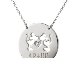 Mickey and Minnie Mouse Necklace by Rebecca Hook – Personalizable – Buy Now