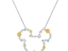 Mickey Mouse Holiday Stationary Pendant Necklace by Rebecca Hook here now