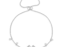 Minnie Mouse Icon Sterling Silver Bolo Bracelet by Rebecca Hook now available