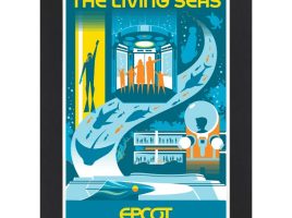 EPCOT The Living Seas Matted Print is now available for purchase