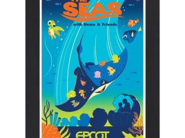EPCOT The Seas with Nemo & Friends Matted Print has hit the shelves