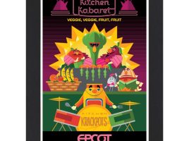 EPCOT Kitchen Kabaret Matted Print is now available