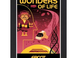 EPCOT Wonders of Life Matted Print is now available online