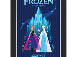 EPCOT Frozen Ever After Matted Print – Buy Online Now