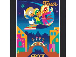 EPCOT Gran Fiesta Tour Matted Print is now available