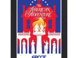 EPCOT The American Adventure Pavilion Matted Print – Buy Now