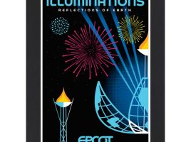 EPCOT IllumiNations Reflections of Earth Matted Print has hit the shelves