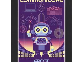 EPCOT CommuniCore Matted Print now available for purchase