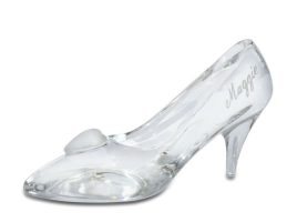 Cinderella Glass Slipper by Arribas – Large – Personalizable – Buy Now