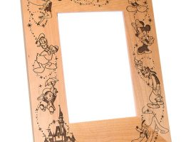 Walt Disney World Cinderella Castle Photo Frame by Arribas – Personalizable now out