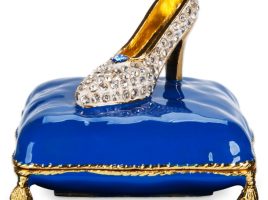 Cinderella Slipper Trinket Box by Arribas Brothers is here now