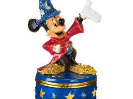 Sorcerer Mickey Mouse Trinket Box by Arribas Brothers can now be purchased online