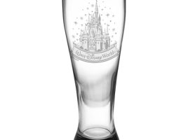 Walt Disney World Cinderella Castle Cylinder Glass by Arribas – Personalize is now out for purchase