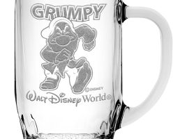 Grumpy Glass Mug by Arribas – Large – Personalized now out