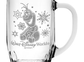 Olaf Glass Mug by Arribas – Frozen – Large – Personalized is now available