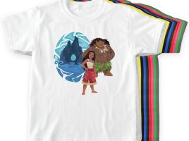 Moana & Maui Adventures in Oceania T-Shirt for Kids – Moana – Customizable | Disney Store is now available online