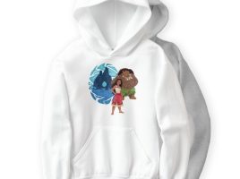 Moana & Maui Adventures in Oceania Pullover Hoodie for Kids – Moana – Customizable | Disney Store is now available online