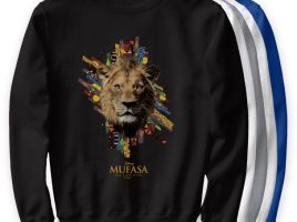 Mufasa Legacy of the Pride Lands Sweatshirt for Adults – Mufasa: The Lion King – Customizable | Disney Store – Purchase Online Now