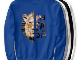 Mufasa Typography Sweatshirt for Adults – Mufasa: The Lion King – Customizable | Disney Store is now out for purchase
