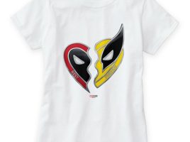 Deadpool and Wolverine Best Friends Charms T-Shirt for Women – Customizable | Disney Store is available online