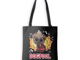 Dogpool Smells Like Trouble Tote Bag – Deadpool & Wolverine – Customizable | Disney Store was released today