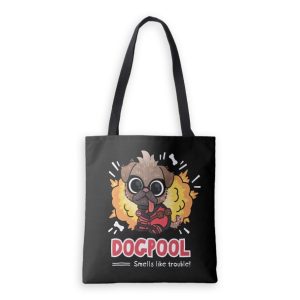 Dogpool Smells Like Trouble Tote Bag - Deadpool & Wolverine - Customizable | Disney Store