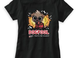 Dogpool Smells Like Trouble T-Shirt for Women – Deadpool & Wolverine – Customizable | Disney Store is now out