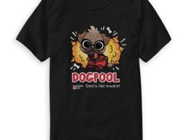 Dogpool Smells Like Trouble T-Shirt for Adults – Deadpool & Wolverine – Customizable | Disney Store was released today