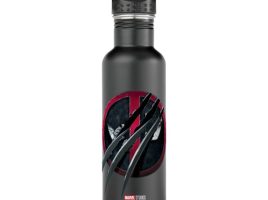 Wolverine Claws Deadpool Icon Stainless Steel Water Bottle – Deadpool & Wolverine – Customizable | Disney Store is now out