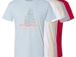 Adults’ Cinderella Castle Walt Disney World T-Shirt – Customized is now out