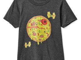 Death Star Pizza T-Shirt for Kids – Star Wars available online for purchase
