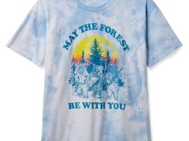 Ewok ”May the Forest Be With You” T-Shirt for Adults – Star Wars – Buy Online Now