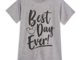 Mickey Mouse Icon ”Best Day Ever” T-Shirt for Adults – Get It Here