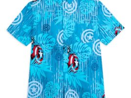 Captain America Woven Shirt for Adults now out for purchase