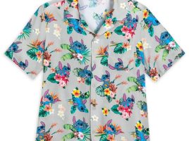 Stitch Woven Shirt for Adults – Lilo & Stitch – Tan now out for purchase