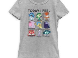 Inside Out 2 ”Today I Feel” T-Shirt for Girls is available online