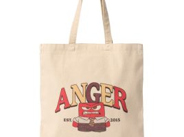 Anger Canvas Tote – Inside Out 2 is now available