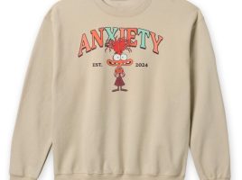 Anxiety Pullover Sweatshirt for Adults – Inside Out 2 now out for purchase