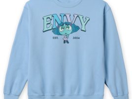 Envy Pullover Sweatshirt for Adults – Inside Out 2 is now available for purchase
