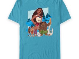 Moana 2 Cast T-Shirt for Adults – Purchase Online Now