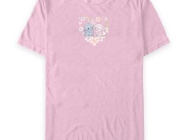 Stitch and Angel Cherry Blossom T-Shirt for Adults – Lilo & Stitch now available online