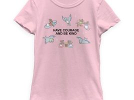 Cinderella’s ”Have Courage and Be Kind” T-Shirt for Girls – Buy It Today!