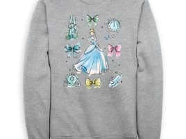 Cinderella Icons Pullover Sweatshirt for Adults is now out for purchase