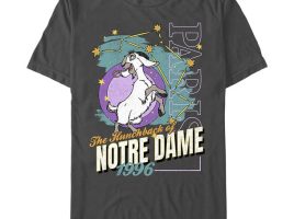 Djali T-Shirt for Adults – The Hunchback of Notre Dame has hit the shelves