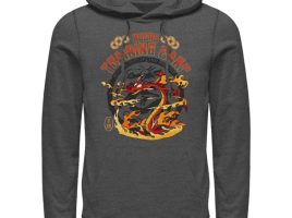 Mushu ”Training Camp” Pullover Hoodie for Adults – Mulan now available online