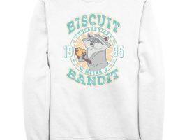 Meeko ”Biscuit Bandit” Pullover Sweatshirt for Adults – Pocahontas now available