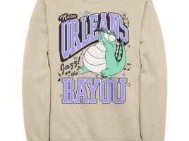 Louis ”Jazz on the Bayou” Pullover Sweatshirt for Adults – The Princess and the Frog released today