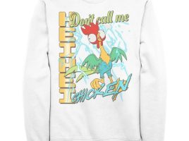 Heihei ”Don’t Call Me Chicken” Pullover Sweatshirt for Adults – Moana has hit the shelves for purchase