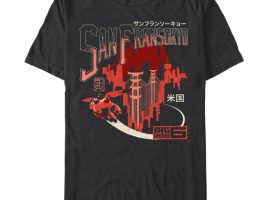 Big Hero 6 ”San Fransokyo” T-Shirt for Adults is now available