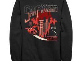 Big Hero 6 ”San Fransokyo” Pullover Sweatshirt for Adults – Buy Now